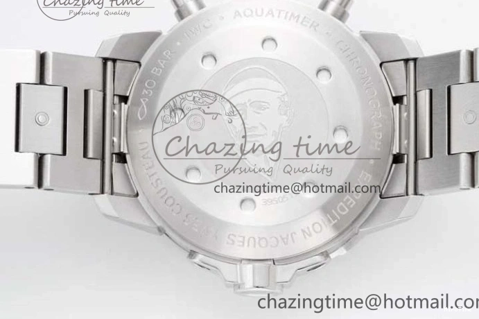 MIROTIME 0105 Aquatimer Chrono SS V6SF 1:1 Best Edition Blue Dial on SS Bracelet A Modern 7032